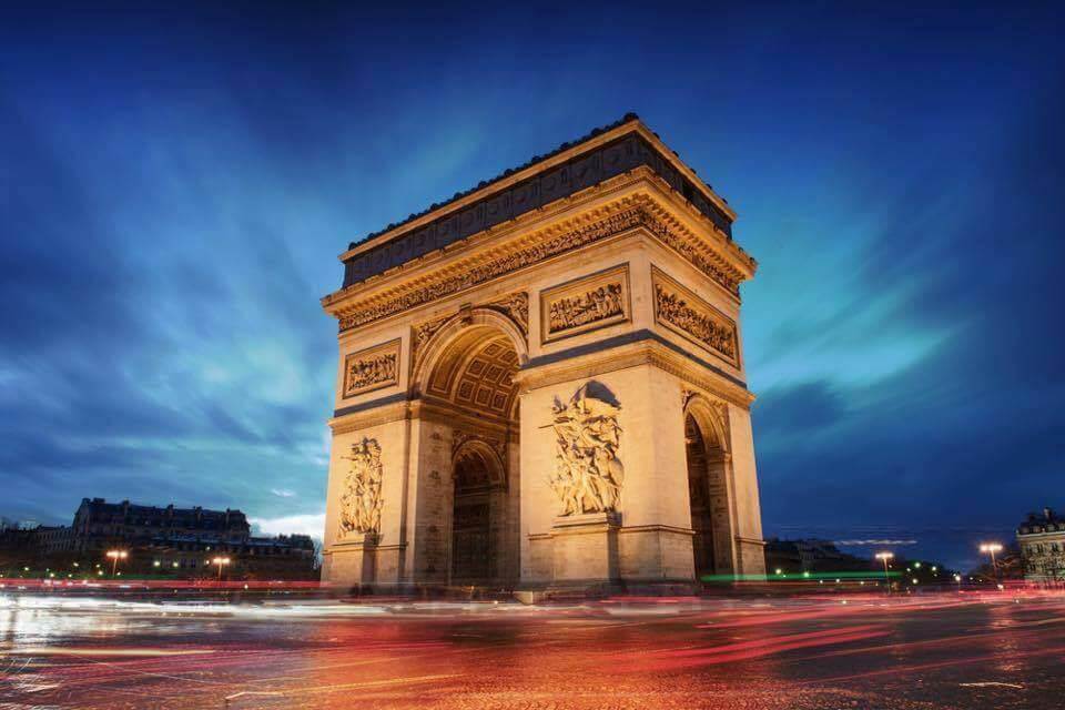 Arc de Triomphe, Parris, France - Luxuria Travel & Events