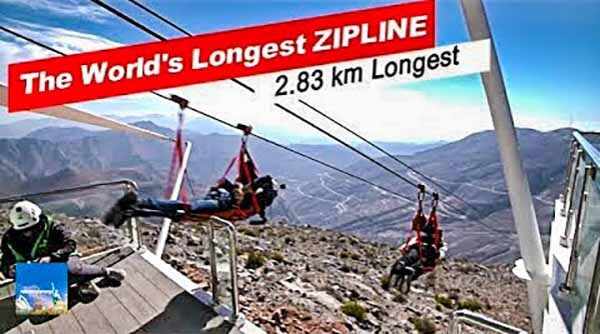 Jebel Jais Zipline - Luxuria Travel & Events