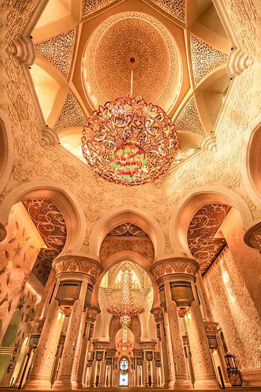 Shiek Zayed Mosque AD, UAE - Luxuria Travel & Events