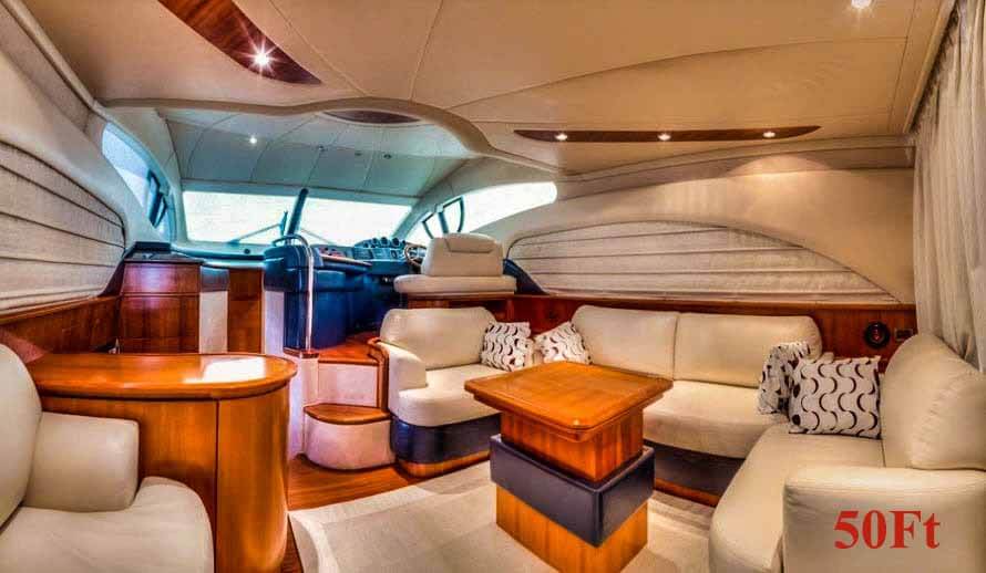 Yacht Charter 50Ft, Lounge