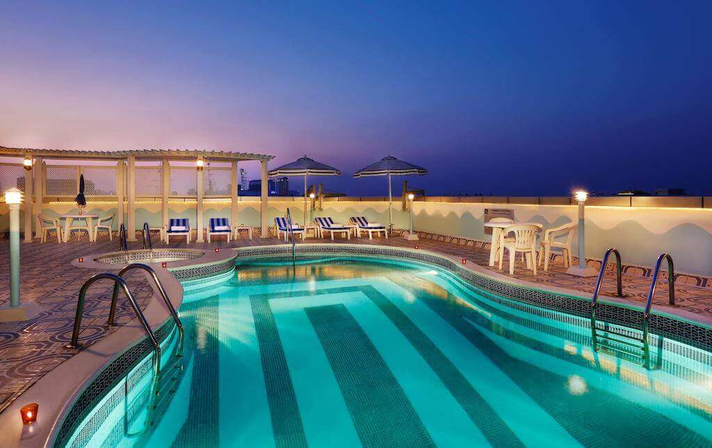 Avenue Hotel Dubai - pool- Luxuria Tours & Events