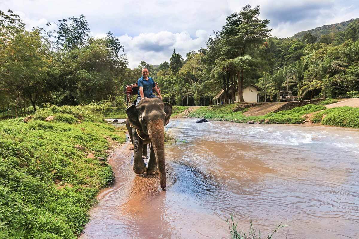 Elephant Ride, Phuket, Thailand