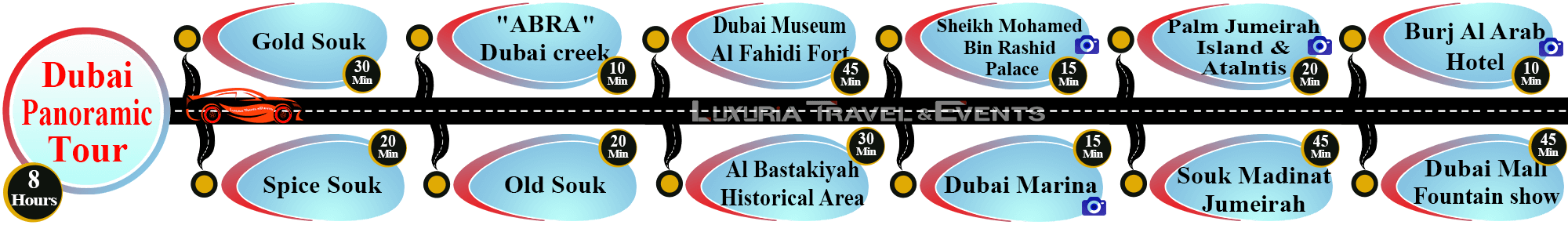 Dubai Panoramic City Tour - Luxuria Travel & Events